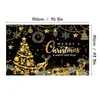 Fondo temático navideño de Temu transfronterizo, impreso en alta definición con decoraciones de escena de árbol de Navidad y regalos, perfecto para fondos de fiesta