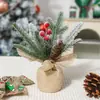 Navidad transfronteriza ins mini árbol de Navidad de escritorio adornos de decoración tienda escaparate decoración montaje de escena navideña