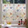 Película de Vidrio con Patrón Impreso a Color al por Mayor para Ventanas de Baño, Película Anti-Mirada para Puertas de Baño, Película de Privacidad