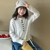 Camiseta de Manga Larga para Niña Little Red Fish, Colección Otoño, Prenda Básica Única y Elegante, Conjuntos Familiares a Juego, Ropa Infantil Coreana de Moda