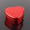 Caixa de folha de flandres caixa pequena de doces Quadrada armazenamento de presentes caixa longa de doces vermelha fábrica atacado