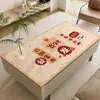 Toalha de Mesa de Centro, À Prova de Óleo, Impermeável, Não Precisa Lavar, Resistente ao Calor, Tapete de Mesa, Luxo Leve, Sensação de Alta Qualidade, Tapete para Mesa de Jantar da Sala de Estar, Tapete de Couro para Mesa