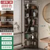 Armário de Chá de Canto Estilo Chinês Novo em Madeira Maciça Conjunto de Chá Porta-Chá Prateleira de Armazenamento Pequeno Rack de Armazenamento e Exibição para Sala de Chá