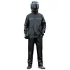 Conjunto de Impermeable y Pantalón de Lluvia al por Mayor Cuerpo Completo Anti-Tormenta Protección Laboral Motocicleta Reparto Montar Impermeable Dividido Reflectante