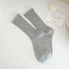 Calcetines de Seda de Morera para Mujer Verano Delgados Frescos Transpirables de Longitud Media Color Sólido Combinan con Todo Calcetines de Hielo Calcetines de Doble Aguja Sin Costuras