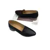 Zapatos retro franceses populares de un solo color, nuevo modelo otoño 2026, mocasines casuales sin cordones de suela blanda, zapatos de cuero versátiles para mujer