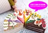 Modelo de Pastel Pan Triangular Comida Falsa Accesorios Decoración Nueva Tienda de Frutas Colgante Decoración Juguetes