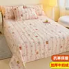 Sábana de terciopelo de leche individual Pieza única Invierno Engrosada Flocada Franela Terciopelo Coral Dormitorio Sábana individual Manta de felpa para cama