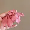 Pendientes Florales Grandes de Rafia Estilo Vacacional Junto al Mar Populares de Lujo Ligero Pendientes de Estrella de Mar Pendientes Elegantes de Nicho