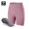 TOSUOD Calça de Ciclismo para Bicicleta Feminina Verão Novo Estilo Shorts de Ciclismo com Forro no Assento Cintura Alta Sem Marcas Calça Esportiva Profissional