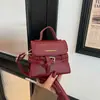 Bolsa de Mão Vintage de Nicho para Mulheres, Nova Bolsa Quadrada Pequena Estilosa para o Inverno de 2025 com Alto Valor Estético, Bolsa Transversal Texturizada