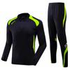 Otoño e invierno 1901 tablero ligero traje de entrenamiento de fútbol de manga larga para adultos y niños traje de apariencia traje de competición 4XS-4XL