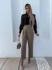 2026 Ropa de Mujer Transfronteriza Patchwork de Encaje Camisa de Manga Larga Solapa Hueca Top de Mujer de Alta Calidad para Viajes de Negocio Fuente de Comercio Exterior
