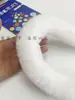 Acessórios de Renda Tiras de Pelo de Coelho Decoração Artesanal DIY Roupa Infantil Cheongsam Punhos de Sapato Punhos de Manga Tiras para Chapéu Chapéu Cabeça de Tigre Acabamento de Pelo