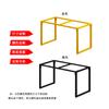 Pé de Mesa em Forma de Boca Suporte de Mesa de Escritório Pé de Mesa de Jantar Suporte de Pé de Mesa Mesa de Jantar Pé de Mesa Rack de Mesa de Placa de Rocha Trabalho em Ferro