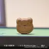 Talla en Madera de Melocotonero Animales Lindos de Dibujos Animados Accesorios Hechos a Mano DIY Artículos Pequeños Lindos y Divertidos Bolsas Llaveros Adornos