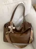 Bolso Tote de Gran Capacidad Nuevo 2025, Bolso Retro de Moda y de Alta Gama, Bolso de Hombro Versátil Estilo Europeo y Americano para Mujer