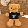 Muñeco Oso Pequeño Muñeco Oso de Peluche Juguete de Peluche Logo de Coche Logo Escolar Empresa Regalo para Niños Logo Fijo Impreso