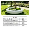 Banca Modular e Integrada Redonda para Base de Árbol de Fibra de Vidrio Centro Comercial Exterior Jardín Paisaje Personalizado Venta al por Mayor