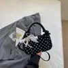 Bolsa feminina pequena 2026 nova moda tendência bolsa feminina requintada estilo coreano bolsa de mão estilosa bolsa de ombro versátil bolsa crossbody