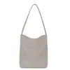 Bolso Tejido Personalizado para Mujer 2026 Nuevo Estilo Texturizado Nicho Hombro Único Versátil Cotidiano Trendy Retro Bolso Cubo