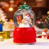 Bola de Cristal de Deseos Navideños, Adorno de Vidrio con Escena de Nieve Soñadora, Atmósfera Festiva, Decoración de Mesa, Tema Navideño