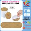 Suministro Directo de Fábrica de Manteles Individuales Redondos de Corcho de 3 mm Personalizables con Logotipo, Posavasos de Corcho de Estilo Simple Moderno, Manteles Individuales para Mesa de Cocina