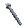 Accesorios de conexión para minería ferroviaria con punta en espiral forjada a mano de larga vida útil