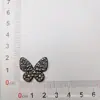 Mariposa, Estrella de Cinco Puntas, Parches de Tela de Flores, Pinzas para el Cabello con Pedrería, Accesorios, Materiales para Ropa, Decoraciones para Zapatos, Broches, Accesorios de Mariposa