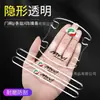 Venta caliente de comercio exterior AliExpress transfronterizo Malasia pegatina para el cuenco de la puerta del coche pegatina para el tirador de la puerta pegatina rascadora anticolisión transparente