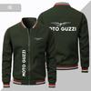 Jaqueta de Motocicleta para Rua Nova Casaco de Motocicleta Moda Masculina Casual Estampada Conjunto com Logo de Carro Top para Homens