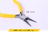 Pinzas pequeñas pinzas mini hechas a mano pinzas de punta fina de 5 pulgadas pinzas de corte diagonal pinzas para alambre pinzas de corte superior pinzas para ensartar cuentas joyería diy pinzas