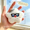 Nuevo Colgante de Peluche Estrella de Lazo para Bolsos de Estudiante Llavero Colgante Pequeño Lindo Máquina de Garra Jugar