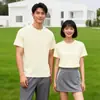 Camisetas 100% Algodão com Logo Personalizado, Camisetas Publicitárias, Camisetas de Manga Curta com Gola Redonda para Trabalho Personalizadas, Camisetas Culturais para Team Building, Camisetas com Texto Impresso e Bordado
