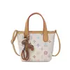 Nova bolsa de ombro única floral retrô transfronteiriça bolsa tote de luxo leve alta qualidade moderna para o dia a dia bolsa transversal infantil mini