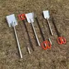 Pinzas de fuego vintage al por mayor para carbón, leña y carbón vegetal; pinzas de hierro para agricultores rurales; pinzas de fuego de punta afilada