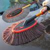Escova de Cera para Carro Jade Butterfly com Cabo Extensível, Mop para Lavagem de Carro, Espanador de Algodão Puro para Carro, Mop Multifuncional para Cera de Carro