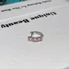Brincos de Argola Cinza Estilo Cool com Pinos Retos, Brincos de Argola com Zircônia, Estilo Clássico, Argolas Lisas Coloridas Encrustadas com Diamantes Super Brilhantes, Nicho
