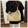Moda coreana y japonesa exquisito estampado de leopardo de alta gama 2026 nuevo para mujer de otoño bolso de hombro de gran capacidad bolso tote cruzado