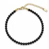 Moda Transfronteriza Europea y Americana Tobillera Sencilla de Perlas Blancas para Mujer Estilo Maduro Suave Uso Diario Joyería para el Pie Ajustable