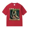 Camiseta Graciosa Meme Rr Brr Patapim Casual Algodón Cerebro Podrido Italiano