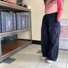 Overoles para niñas pantalones para niños 2025 primavera nueva ropa para niños secado rápido cintura alta pierna ancha pantalones paracaídas pantalones para niñas