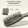 Pente Mágico de Camadas Estilo Tiktok para Uso Seco e Molhado, Massagem no Couro Cabeludo, Antiestático, Volumizador, Efeito Mágico de Coroa Alta