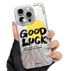 Serie Buena Suerte Funda para iPhone 14 Pro Max Buena Suerte Funda para Teléfono Transfronteriza 17/16 Apple Anticaídas Funda Protectora