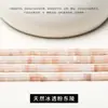 Venta directa de fábrica 2*4mm ángulo recto redondo piedra natural cristal jade cuentas sueltas accesorios para joyería DIY accesorios para pulseras