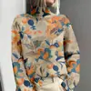 Otoño e Invierno Versátil Europeo y Americano Transfronterizo Amazon Nuevo Modelo E127 Suéter de Punto para Mujer Cuello Alto