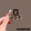2025 Novo Presilha de Cabelo de Cristal de Alta Qualidade Presilha de Cabelo Semi-Preso de Alta Qualidade Pequeno Presilha de Tubarão para Mulheres Acessório de Cabeça na Parte de Trás da Cabeça