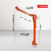 Mini Montacargas Cabrestante Máquina Elevadora Giratoria Soporte de Pared Interior Exterior Montado en Vehículo Estante Hidráulico