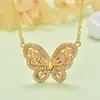 Tienda de Oro en Vivo Colgante Mismo Estilo Las Cuatro Bellezas de la Vida Buda Ocho Tesoros Brújula Candado de Paz Collar Antiguo Dropshipping