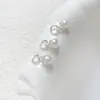 Pingente Pequeno Gota de Pérola de Água Doce Natural Banhado a Ouro Cobre Cor Conservada Acessórios para Pulseira de Contas Feita à Mão DIY
